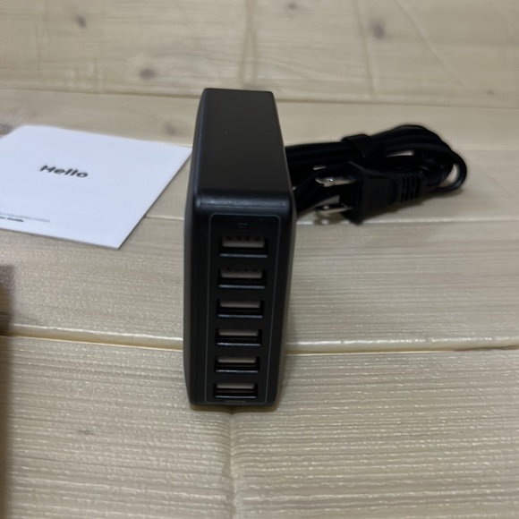 USB charger 60W 12A 6port desktop usb charging station with iSmart multiple NWT - Picture 10 of 11